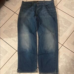 Polo Ralph Lauren Blue Straight Jeans with Classic Denim Style W38 L30